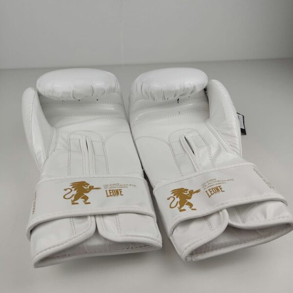 Luvas De Boxe LEONE 1947 Adulto Branco 16 OZ GN059