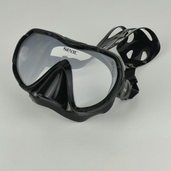 Máscara Mergulho SEAC Rondò Unissexo Silicone Lente Única Volume Reduzido