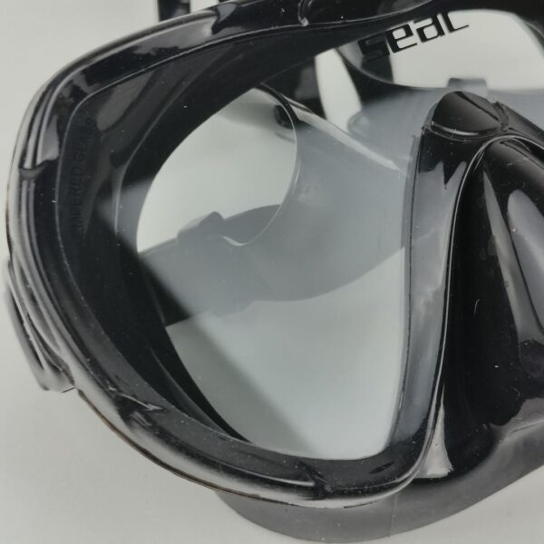 Máscara Mergulho SEAC Rondò Unissexo Silicone Lente Única Volume Reduzido