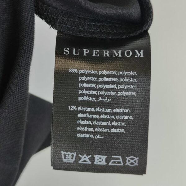 (XS/S) Leggings SUPERMOM OTB Shine Pré-Mamã Preto