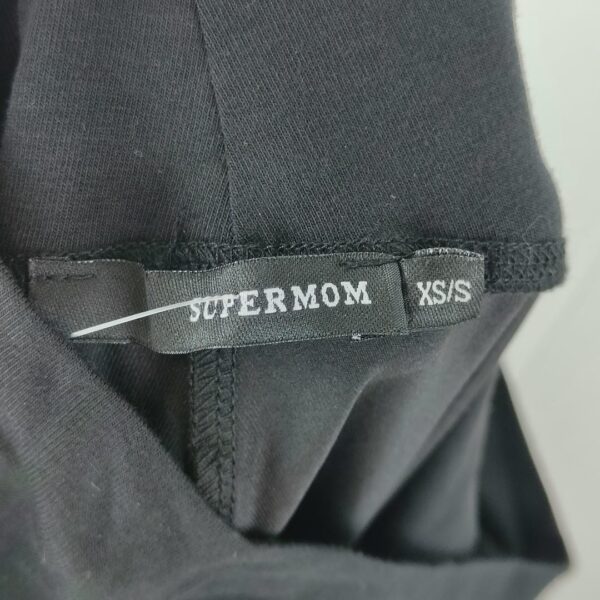 (XS/S) Leggings SUPERMOM OTB Shine Pré-Mamã Preto