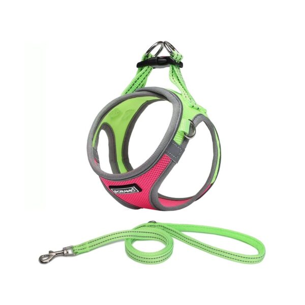 (TESTE) (S) Arnês para Cães DORAMIO Vermelho Rosa (Cópia)