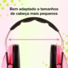 Protetores Auditivos Criança 3M Peltor Kid H510AK – Rosa, Ajustáveis, SNR 27 dB (87–98 dB)