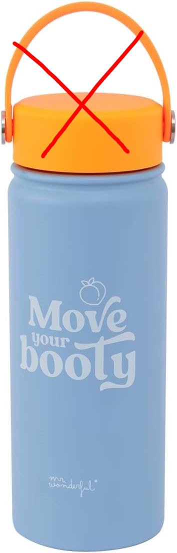 Garrafa térmica 500 ml - Move your booty