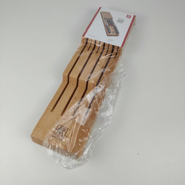 Suporte de Facas para Gavetas 41x10,8X4,8 cm em Madeira