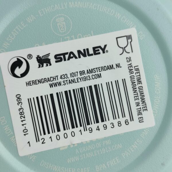 Garrafa de Água Stanley Flip Straw 2.0 Aço Inoxidável com Palhinha 0.7 L - Poolside