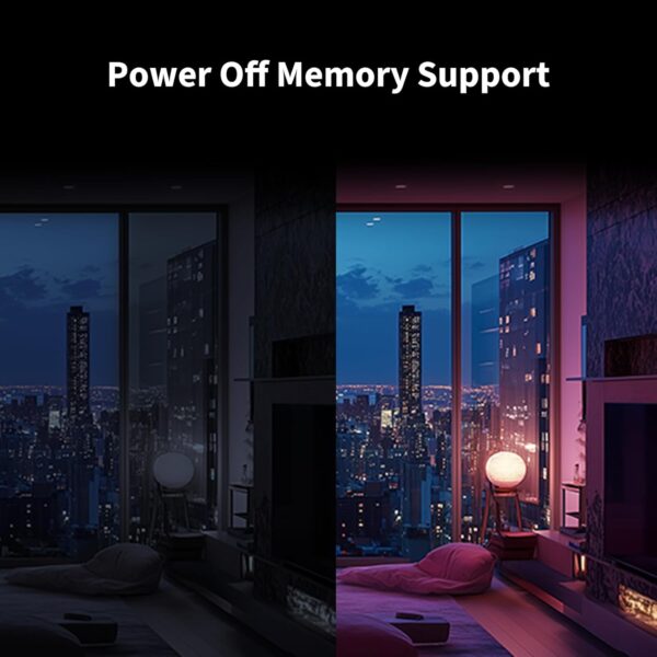 Lâmpada Inteligente LED E27 Thread/Zigbee Regulável 2700-6500K Matter 10.5W