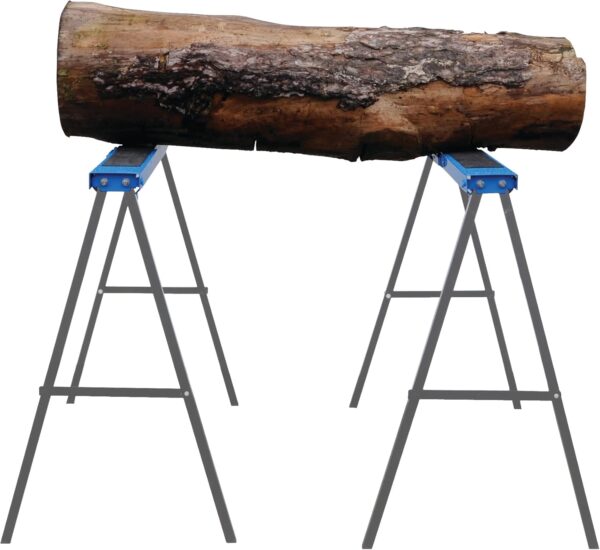 Cavaletes Metálicos Dobráveis Silverline 125 Kg 2 Peças (783160)