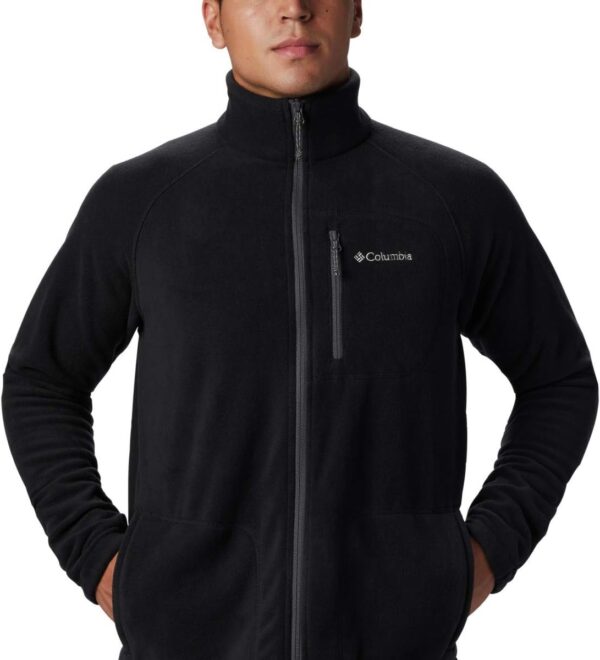fourth_B0052AXWWG_202_210226 (M) Casaco Polar Columbia Fast Trek II Full Zip Fleece Homem Cor Preto