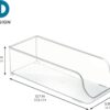 Organizador de Latas para Frigorífico iDesign Binz Transparente