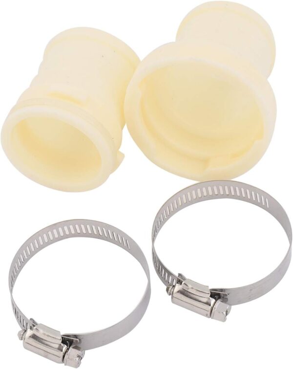 Mangueira Plana para Descarga de Água 10 M X 50 mm KATSU com Clips e Conector Azul