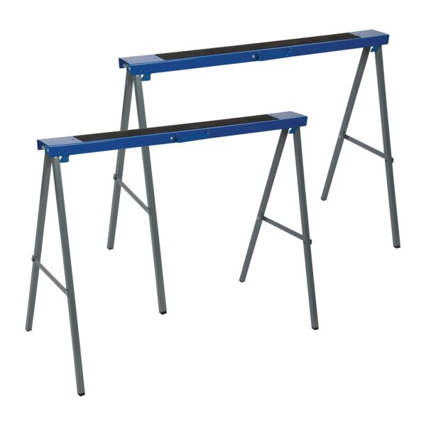 Cavaletes Metálicos Dobráveis Silverline 125 Kg 2 Peças (783160)