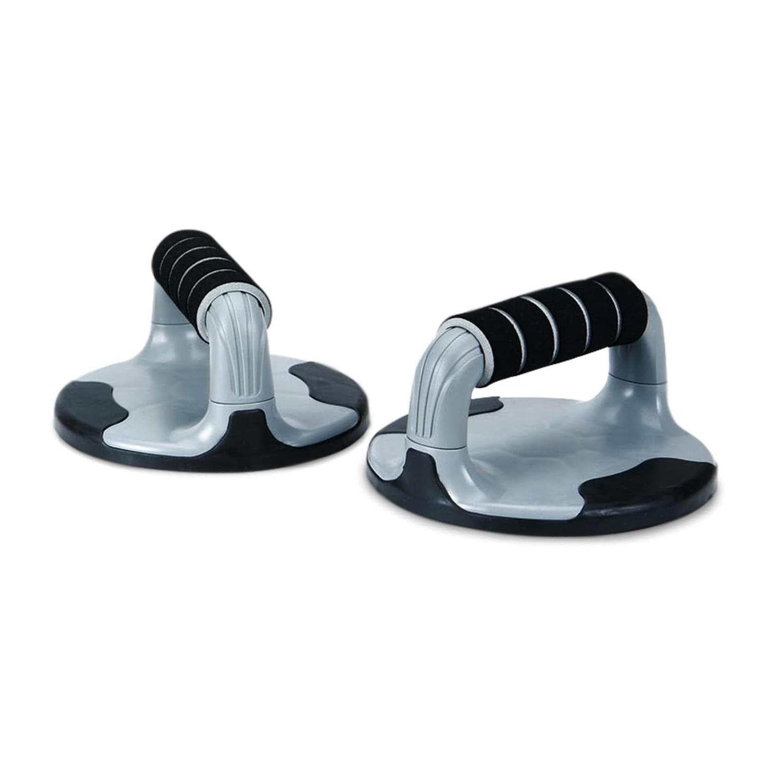 Suportes de Exercício ResultSport com Pegas de Espuma para Pressão de Peito