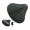 Capa de Gel para Selim de Bicicleta Grande e Confortável (Preto)