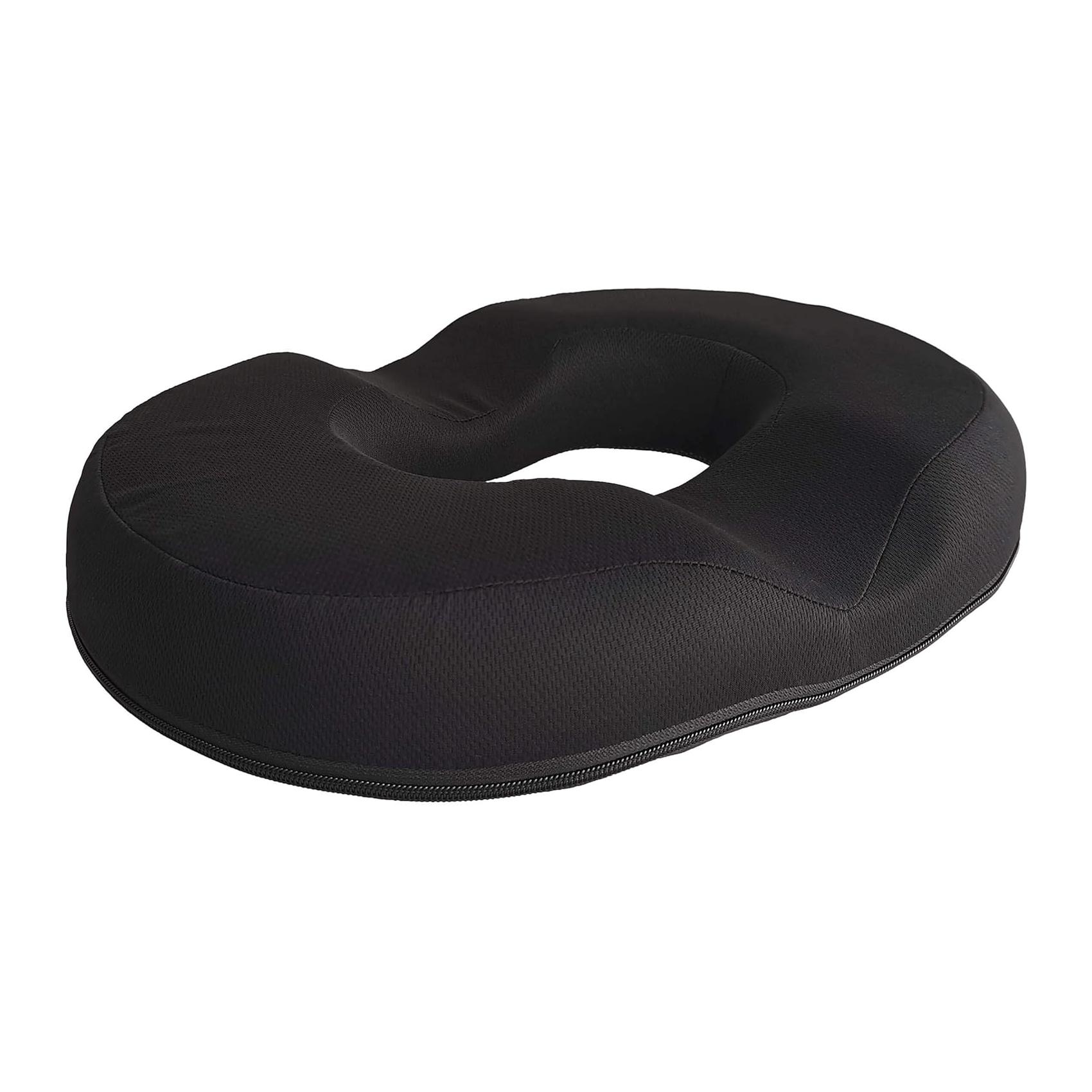 Almofada Redonda SUMEX com Espuma de Memória Preto (43 X 34.5 cm)