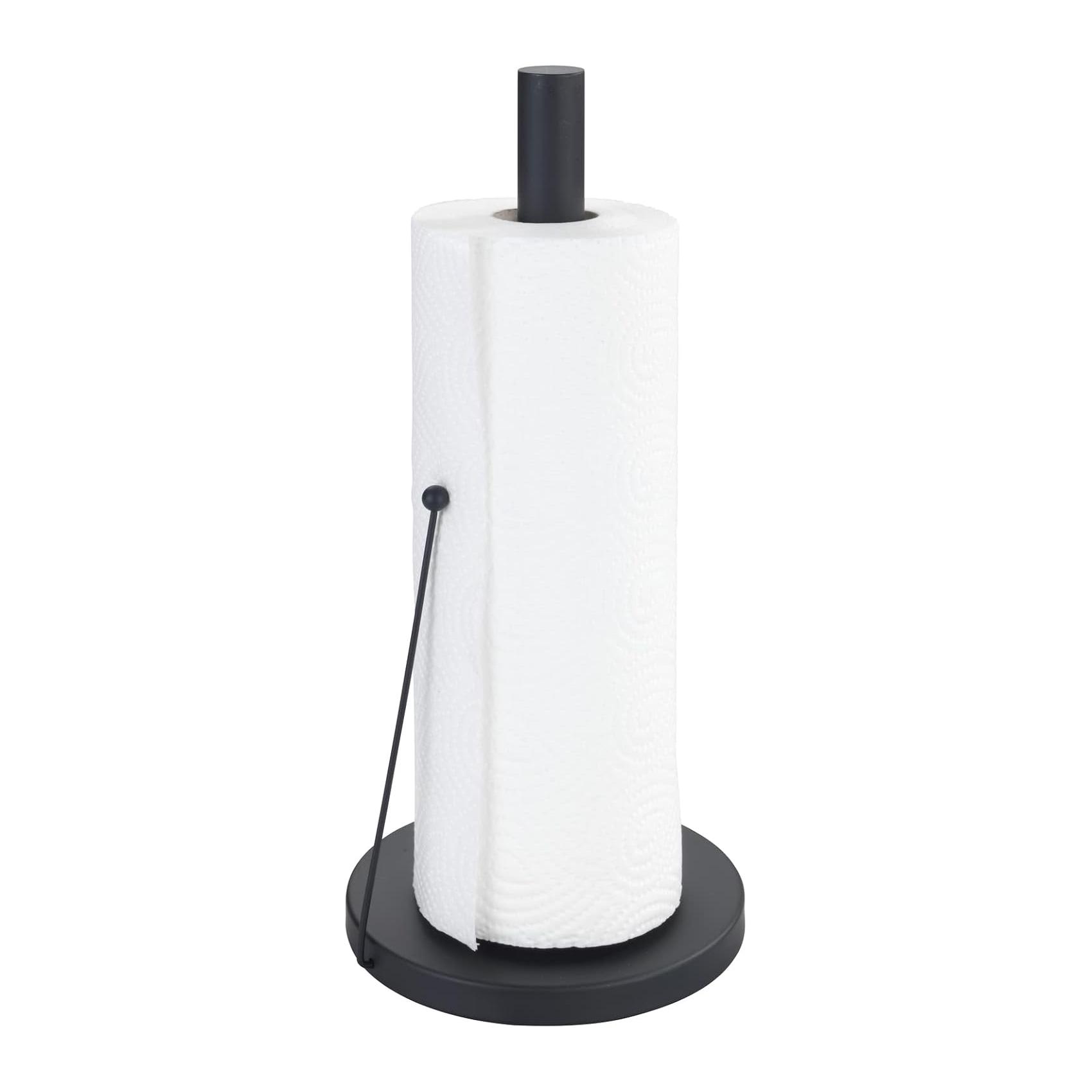 Porta-Rolos para Papel de Cozinha Clayton Preto