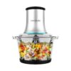 Picadora Cecotec ChopBeat 2000 Vindaloo Glass 500 W com Lâmina de 4 Folhas Em Aço Inoxidável e Bol de Cristal