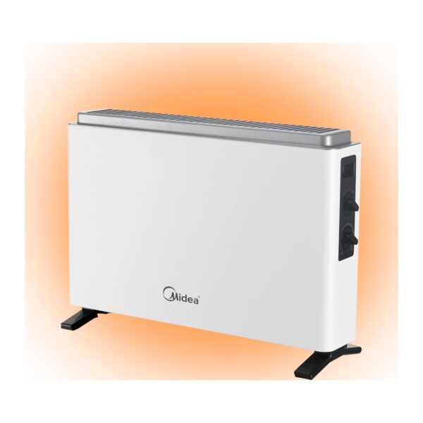 Radiador Convector Elétrico MIDEA 2000 W com Termostato e Proteção de Sobreaquecimento