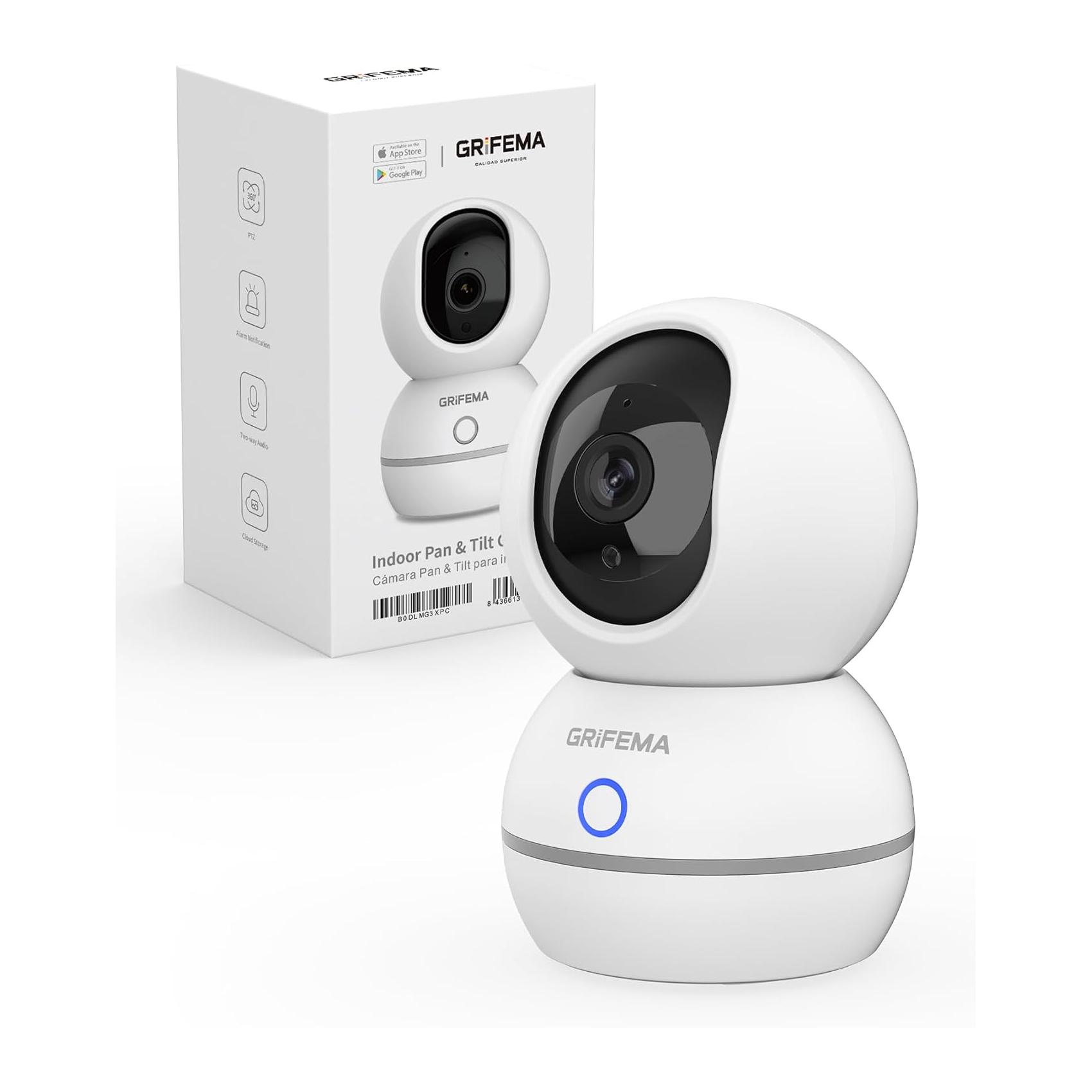 Câmara Vigilância WiFi 360 Visão Noturna  1080P 3MP GRIFEMA