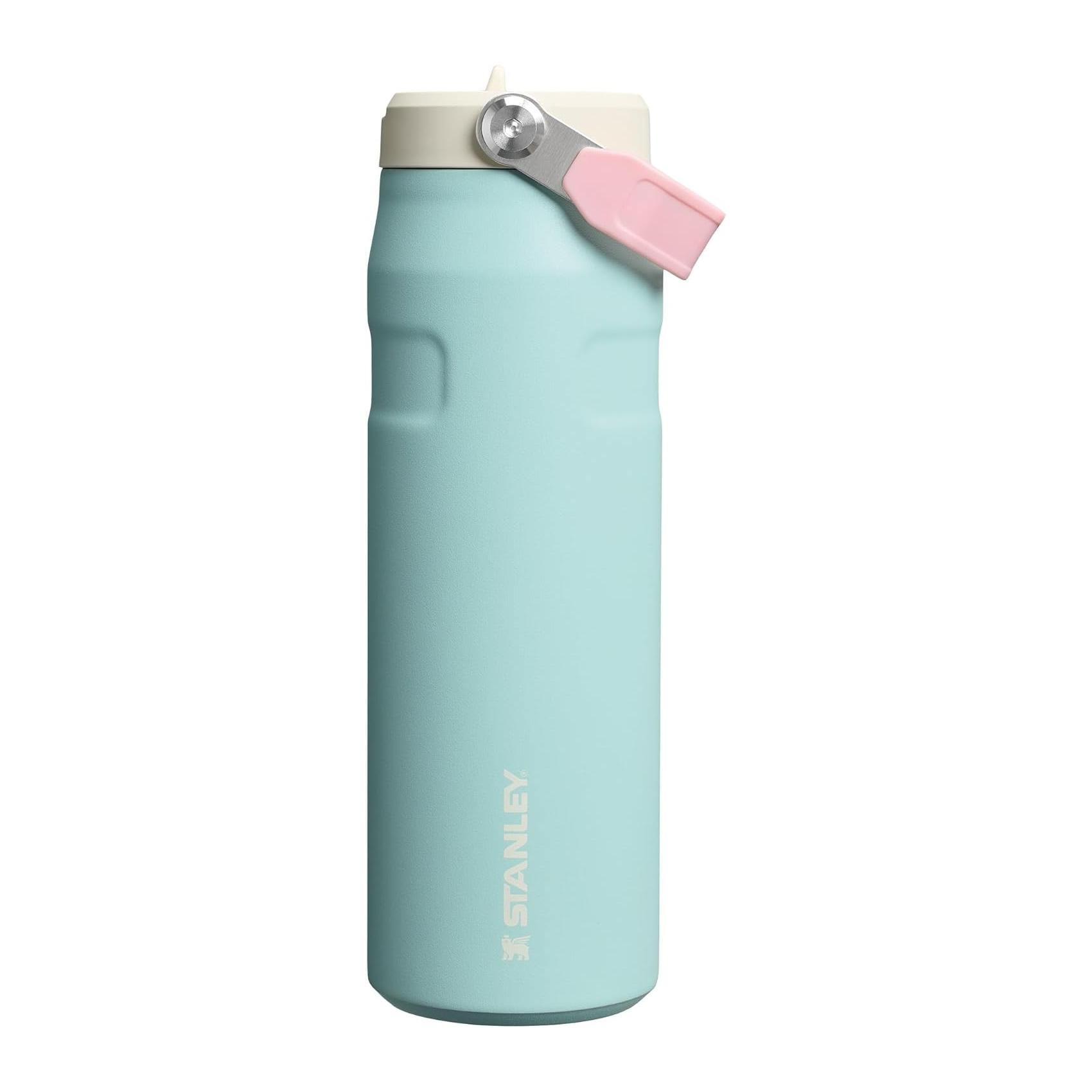 Garrafa de Água Stanley Flip Straw 2.0 Aço Inoxidável com Palhinha 0.7 L - Poolside