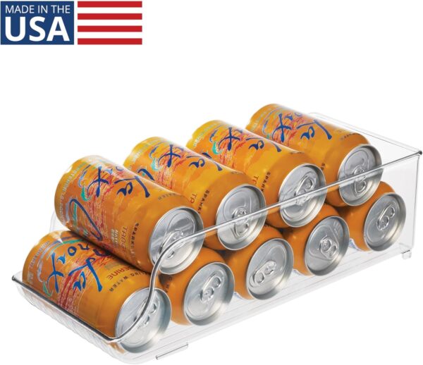 Organizador de Latas para Frigorífico iDesign Binz Transparente