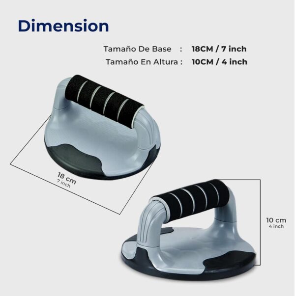 Suportes de Exercício ResultSport com Pegas de Espuma para Pressão de Peito