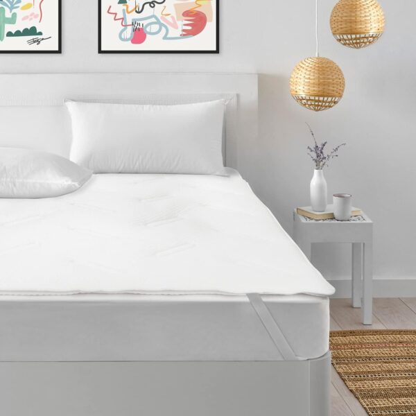 (180X200 cm) Topper Viscoelástico Pikolin Home Viscofiber 3 cm Extra Relax