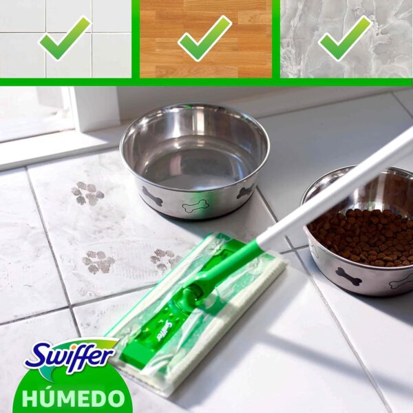 second_B0CBSCHKW2_184_200226 Kit Básico Swiffer Mopa Limpeza A Seco e Húmido para Madeira e Pavimentos