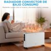 Radiador Convector Elétrico MIDEA 2000 W com Termostato e Proteção de Sobreaquecimento