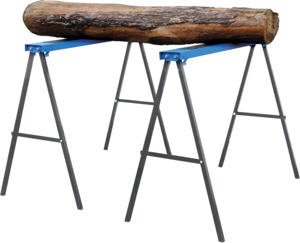 Cavaletes Metálicos Dobráveis Silverline 125 Kg 2 Peças (783160)