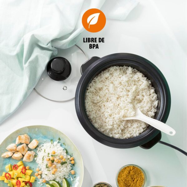 Panela de Arroz 1L Aquecimento Automático Tristar RK-6126 400W Prateado