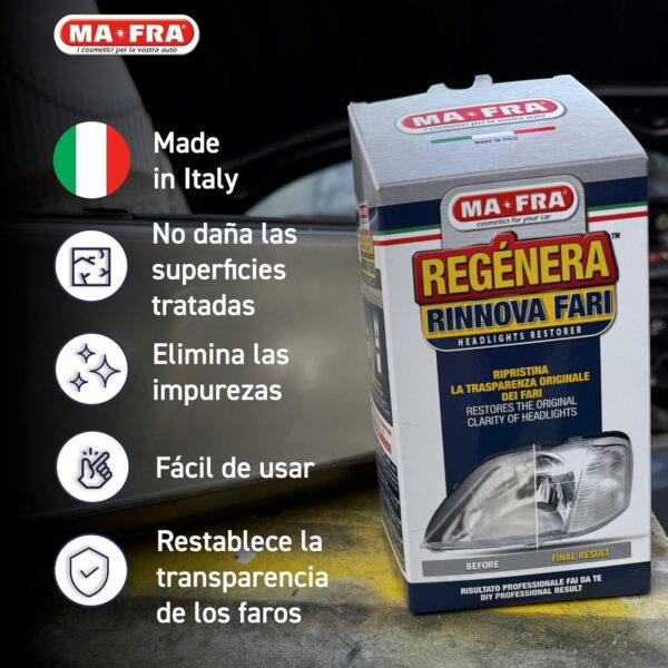 Kit Completo Renovador de Faróis Mafra 18236