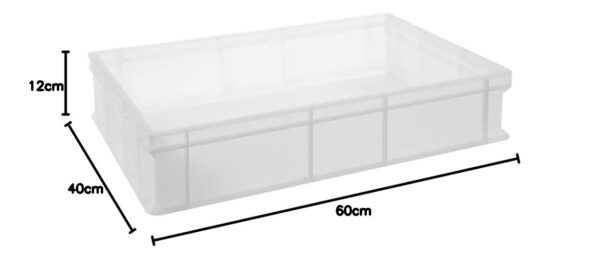 Caixa para Massa de Pizza e Pão HENDI 24 L Empilhavél Sem Tampa 600x400x130 mm HDPE