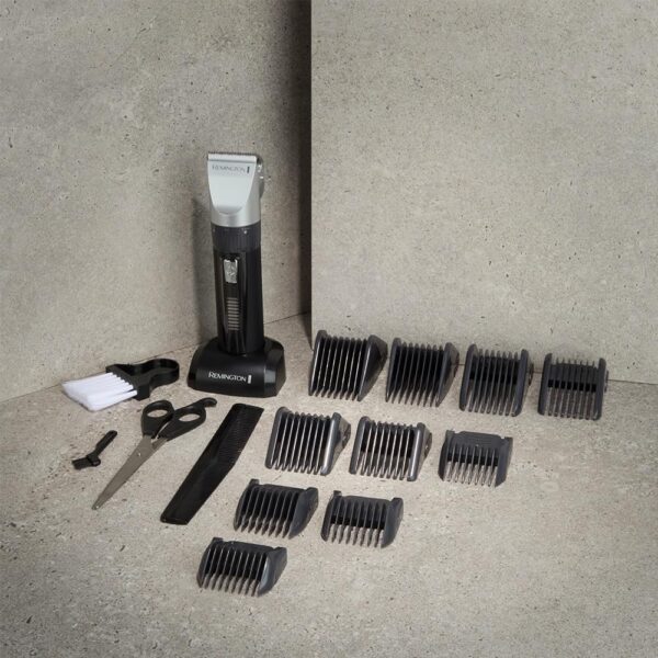 Máquina de Cortar Cabelo Remington Genius Lâminas Cerâmica HC5811 0,8-40 mm