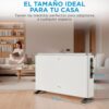 Radiador Convector Elétrico MIDEA 2000 W com Termostato e Proteção de Sobreaquecimento