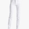 (W32/L32) Calças de Ganga Levi's 712 Mid Mulher Rise Slim Jeans Western White