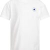 (2 Anos) T-shirt Converse para Bebé / Criança - Branco