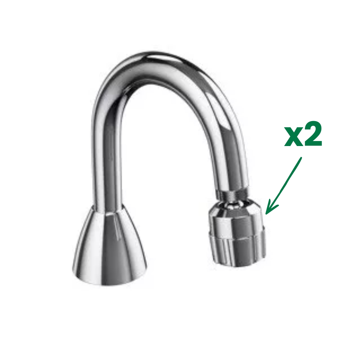 Perlador Torneira Doméstica M22 / M25 Poupança até 50% Rotação 48º - Livarno