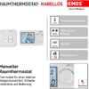 Termóstato S/ Fios P5614 EMOS Climatização