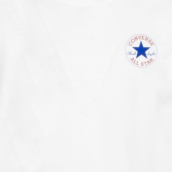 (2 Anos) T-shirt Converse para Bebé / Criança - Branco
