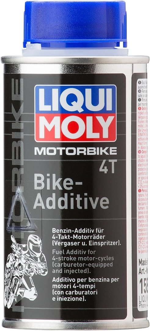 Aditivo de gasolina para limpeza de motor LIQUI MOLY motores 4T para mota 125ml