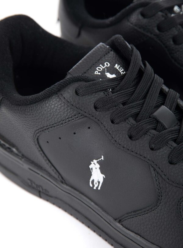 (41) Sapatilhas Polo Ralph Lauren Masters Court Homem - Preto