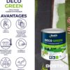 Adesivo Bostik Deco Green 1 kg para Relva Artificial – Monocomponente, Tecnologia MSP, Verde