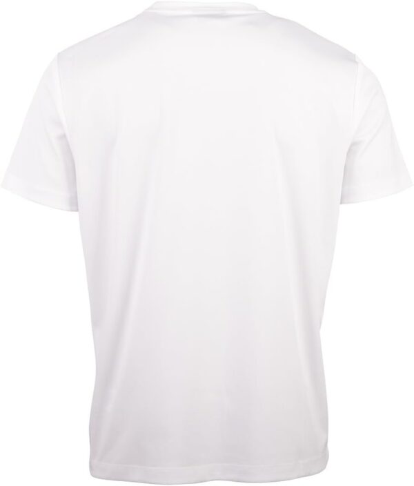 (L) T-Shirt Desporto Lotto Regular Fit Branco Brilhante