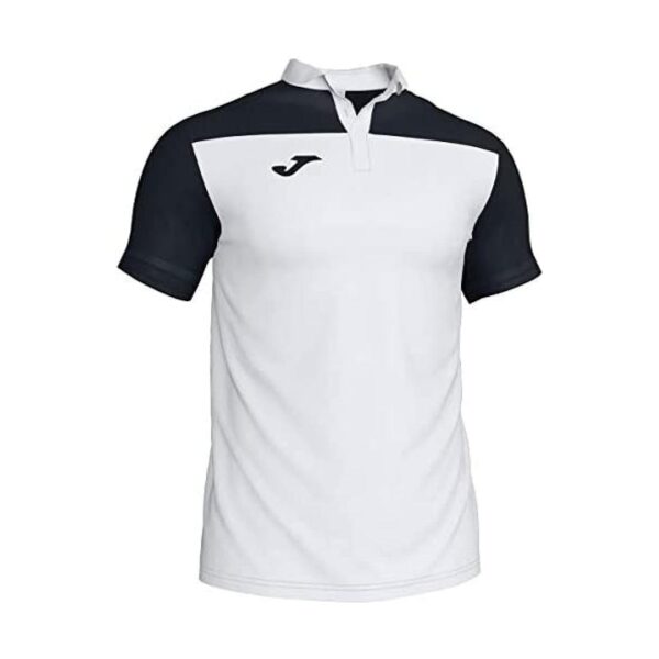 (XL) Polo Joma Combi para Homem - Branco / Preto