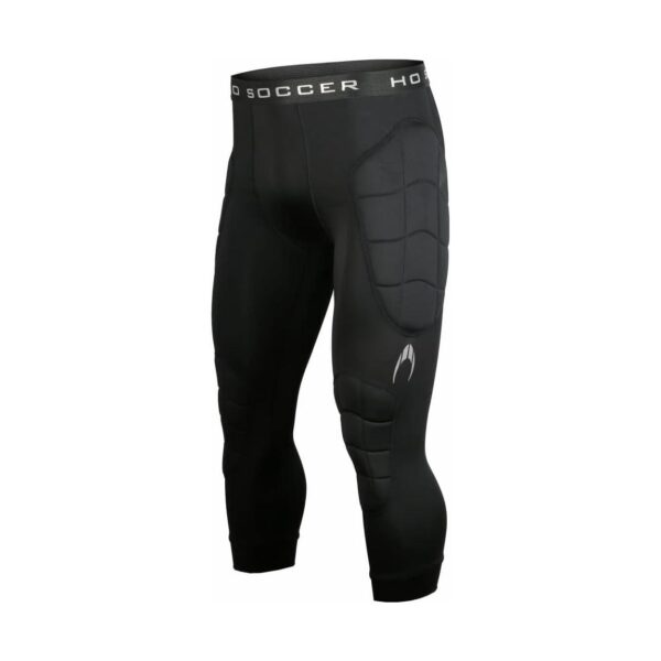 (M) Calças Desporto 3/4 Unissexo Acolchoadas HO Soccer Raven com Proteções