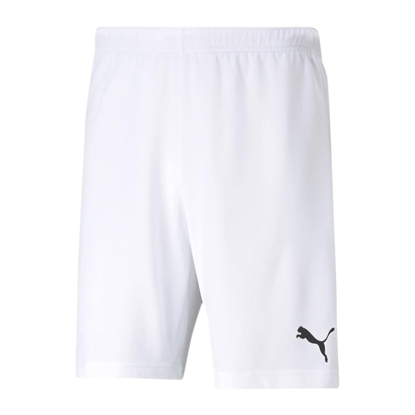 (15-16 Anos) Calções Unissexo PUMA Teamrise Short Jr Crianças Branco