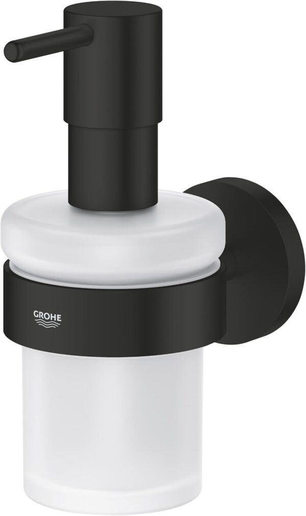 Dispensador de sabão GROHE Start 160ml preto mate