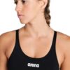 (32) Fato de Banho Mulher Arena Damen Team Swimsuit Swim Resistência ao cloro e proteção UPF 50+ UV