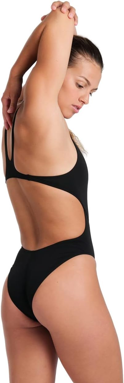 (32) Fato de Banho Mulher Arena Damen Team Swimsuit Swim Resistência ao cloro e proteção UPF 50+ UV